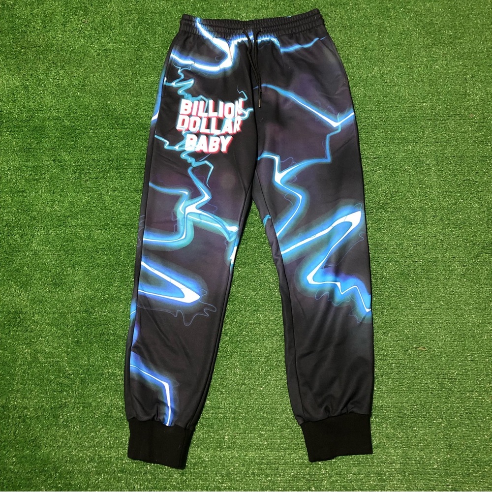 Billion Dollar Baby jogger pants w/ lightning size L